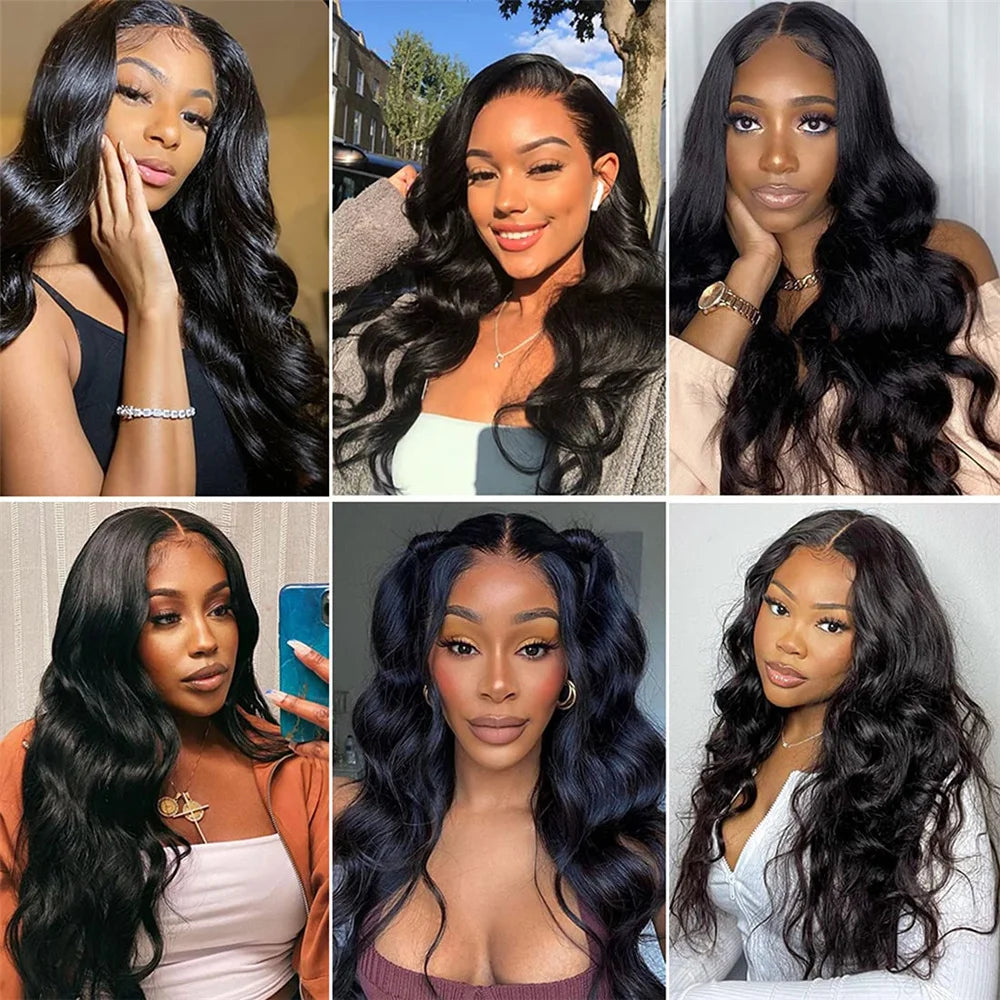 Indian Body Wave Human Hair Bundles 1/3/4 Piece Deal 8-30 Inch Remy Human Hair Bundles for Women Raw Hair Extensions