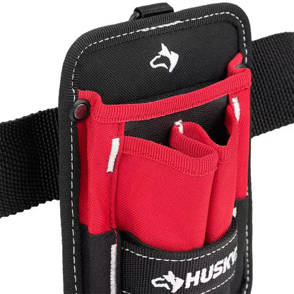 5 In. 3-Pocket Clip on Tool Belt Pouch