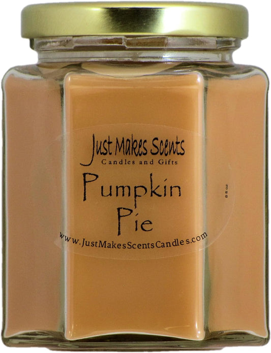 Pumpkin Pie Scented Blended Soy Candle | Hand Poured Fall Fragrance Candles | Made in the USA by