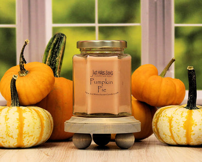 Pumpkin Pie Scented Blended Soy Candle | Hand Poured Fall Fragrance Candles | Made in the USA by