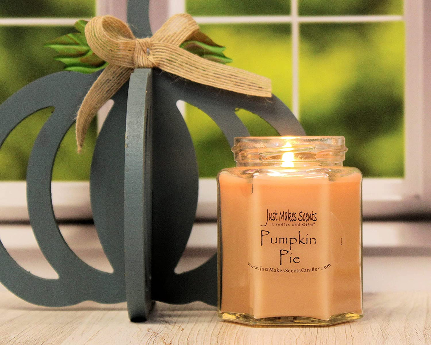 Pumpkin Pie Scented Blended Soy Candle | Hand Poured Fall Fragrance Candles | Made in the USA by